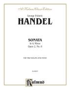 Sonata in G Minor, Op. 2, No. 8 (Violin I) 
