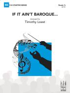 If It Ain't Baroque... 