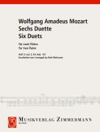 Six Duets K.Anh. 157 Vol. 2 Standard