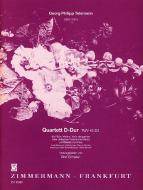 Quartet D major TWV 43:D3 
