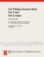 Trio E major Wq 162 Standard