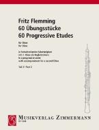 60 Oboe Pieces for Practice of Progressive Difficulty Teil 3 Standard