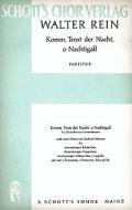 Komm, Trost der Nacht, o Nachtigall 