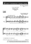Vier russische Volkslieder Nr. 3 Download