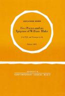 Five Poems and An Epigram of William Blake op. 17 Download