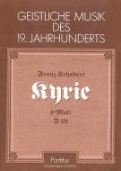 Kyrie für eine Messe in d-Moll D49 Standard