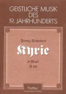 Kyrie für eine Messe in d-Moll D49 Standard