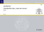 Choralpartita über Lobe den Herren Download