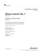 Missa Sancta No. 1 Eb Major Wev A.2 / Wev A.3 Download