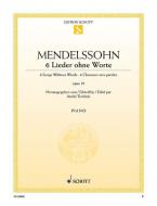 6 Songs without Words Op. 19 Download