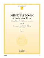 6 Songs without Words Op. 19 Download