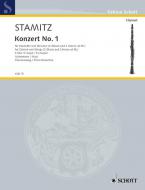 Konzert Nr. 1 F-Dur für Klarinette (C oder B) und Streicher; 2 Oboen und 2 Hörner ad lib. Download