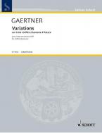 Variations sur trois vieilles chansons d'Alsace Download