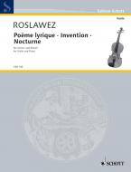 Poème lyrique - Invention - Nocturne Download