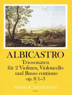 12 Triosonaten op. 8 Band 1: Sonaten 1-3 