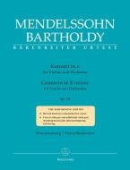 Concierto en mi menor op. 64 para violín y orquesta Standard