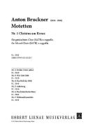 Motetten Nr. 1 Standard