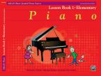 Alfred's Basic Graded Piano Course - Lesson 1 