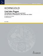 Lied des Pagen op. 11 Standard