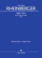 Zehn Trios für die Orgel op. 49 