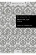 Vespers of the Virgin  (1749-50) 