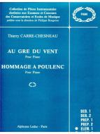 Au Gre Du Vent et Hommage à Poulenc 