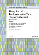 Lord, now lettest Thou Thy servant depart Z 230/8 Download