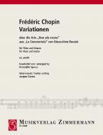 Variations on the aria 'Non più mesta' op. posth. Download
