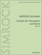 Sonatina for alto saxophone and piano op. 35d Standard