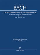 Die Blockflötenpartien der Instrumentalwerke 