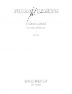 thränenbenezt für viola und klavier (2015) 