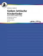Sieben lettische Kinderlieder Download