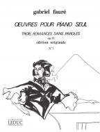 3 Romances sans Paroles Op.17 