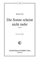 Die Sonne scheint nicht mehr 