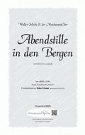 Abendstille in den Bergen 