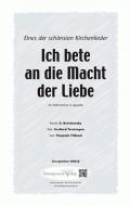 Ich bete an die Macht der Liebe 