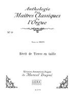 Réçit de Tierce en Taille 