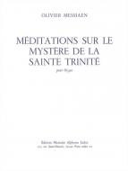 Meditations Sur Le Mystere De La Sainte Trinite 