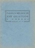 Quatuor a Cordes No. 17 