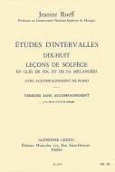 Etudes D Intervalles 
