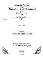 Credo in Unum Deum 