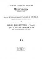 Cours d'Enseignement Musical Général 3 
