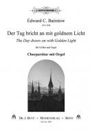 Der Tag bricht an mit goldnem Licht 