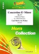 Concertino Eb Minor op. 45 (transponierte Version) Standard