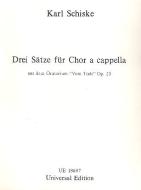 3 Sätze aus dem Oratorium 'Vom Tode' 