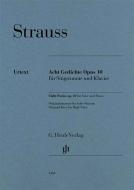 8 Gedichte op. 10 