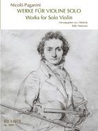 Works for Solo Violin 