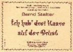 Ich hab drei Haare auf der Brust 