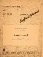 Sonata E minor 