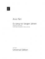 Es sang vor langen Jahren 